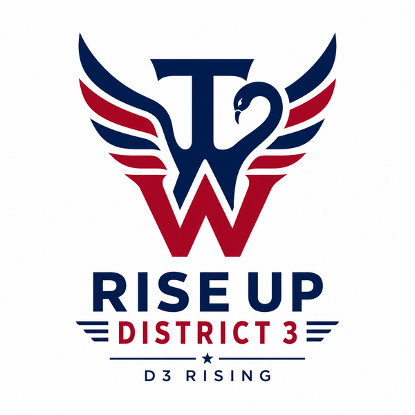 Rise Up District 3 logo